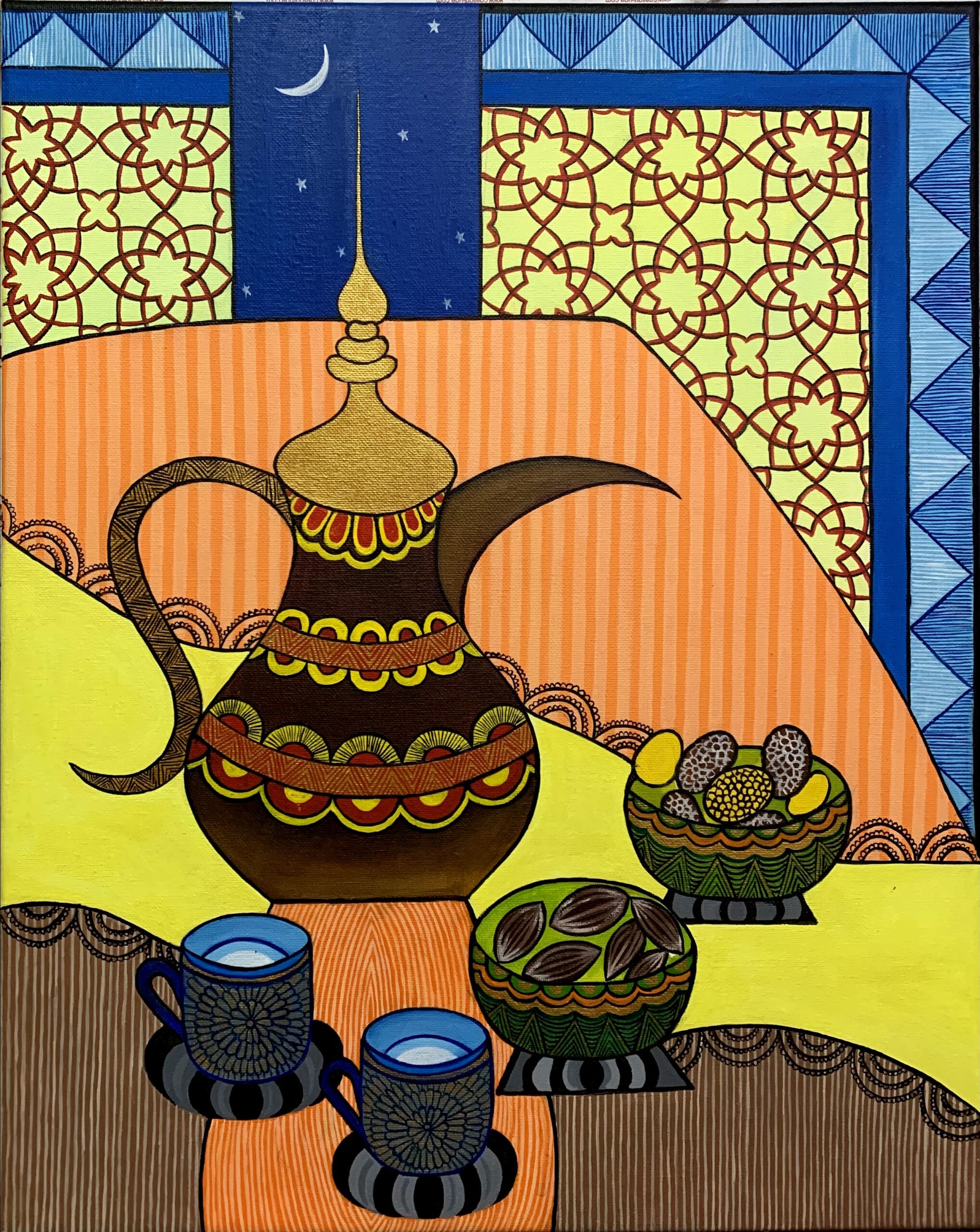 A view from my dinning table – Islamic Style